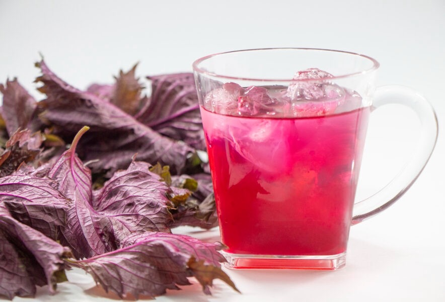 「赤紫蘇ジュース」さっぱりとした爽やかな味わいで夏バテ防止とダイエット効果